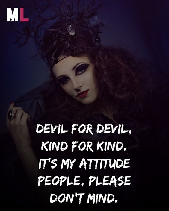 Devil Bio For Instagram 